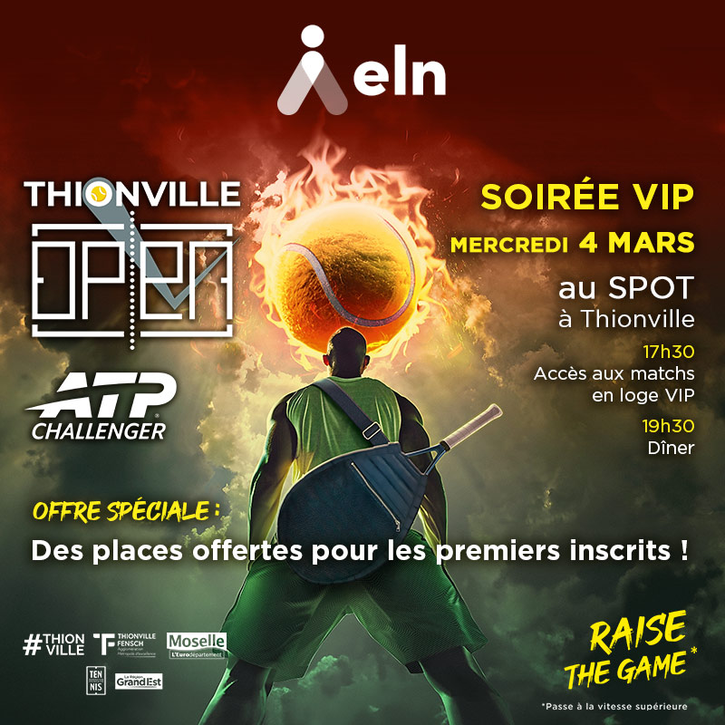 4 mars 2026 : soirée VIP au Thionville Open
