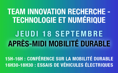 JEUDI 18 SEPTEMBRE 2025 : Après-midi mobilité durable