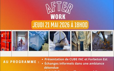 JEUDI 21 MAI 2026 : Afterwork