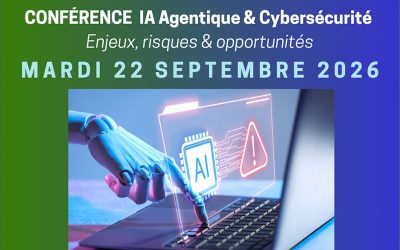 MARDI 22 SEPTEMBRE 2026 : Conférence IA agentique